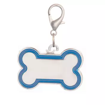 V.I.Pet адресник-кость (Синий)