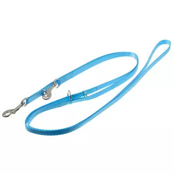 V.I.Pet поводок-перестёжка лента (10 мм. х 2 м., Голубой)