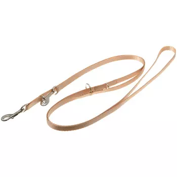 V.I.Pet поводок-перестёжка лента (10 мм. х 2 м., Песочный)