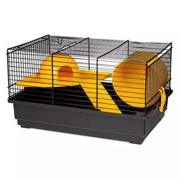 Voltrega клетка для грызунов (914) (39 х 25,5 х 22 см., Черно-желтая)