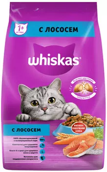 Whiskas Вкусные подушечки для кошек (Лосось, 1,9 кг.)