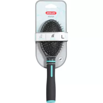 Zolux ANAH массажная расческа с металлическими зубьями для собак (L)