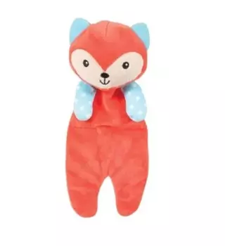 Zolux игрушка плюшевая с пищалкой Хитрый лис-шуршащие лапки (26 см.)