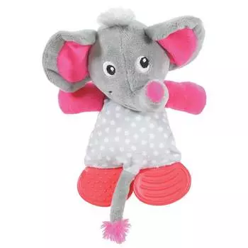 Zolux игрушка "Слоник" плюшевая с резиновыми вставками для щенков (17 см.)
