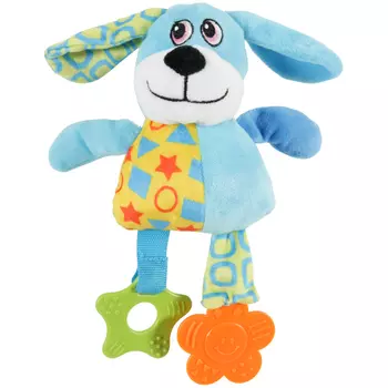 Zolux игрушка "Собака" плюшевая для собак (23 х 18 см., Голубой)