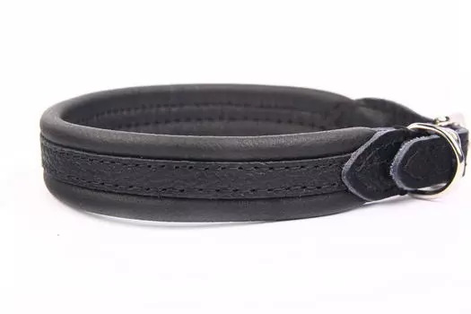 ZOOLESZCZ ошейник для собак Soft Plus (40 х 1,6 см., Черный)