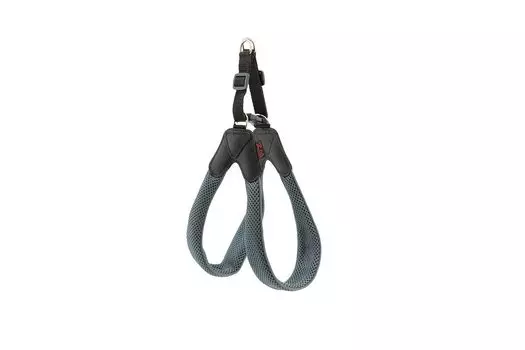 ZooM шлейка текстильная 3х-слойная 3D-сетка Ария (87 - 107 см., Серый)