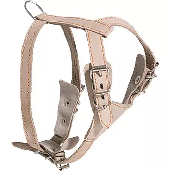 Зооник шлейка кожаная малая (15 мм.)