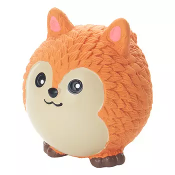 ZooOne игрушка для собак латексная лиса (9 см.)