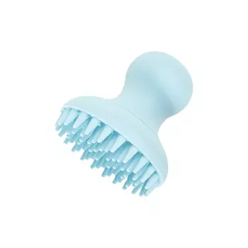 ZooOne массажная щетка для мытья с дозатором шампуня силиконова (Синий)