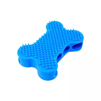 ZooOne массажная щетка на руку для мытья (Синий)