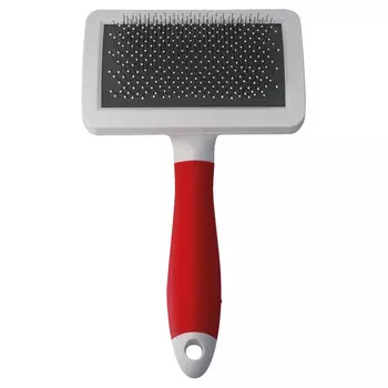 ZooOne пуходерка РЕД пластик с каплей (Средний)