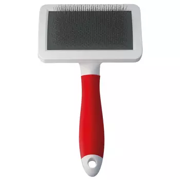 ZooOne пуходерка РЕД пластик (Средний)