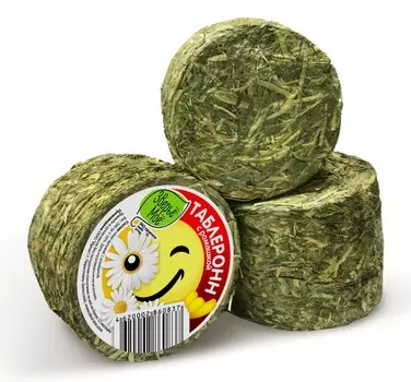 Зверьё моё таблеронн сено луговое для грызунов с ромашкой (200 г.)