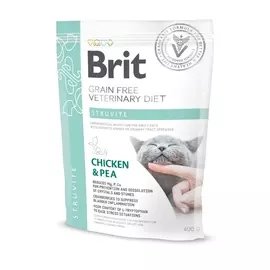 корм Brit VD Cat Grain free Struvite диета для кошек 0,4 кг