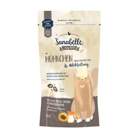 Лакомство для кошек Sanabelle Snack с курицей и молоком 0,055 кг