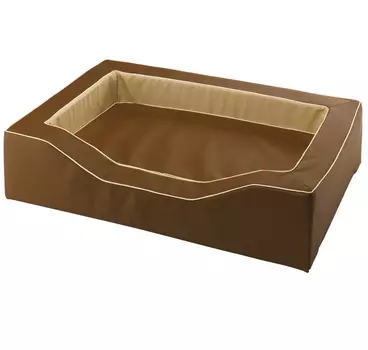 Лежанка для собак Ferplast Majestic Софа со съемным чехлом из искусственной кожи 93x65x24