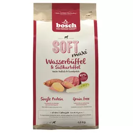 Полувлажный корм для собак Bosch Soft Maxi с буйволом и бататом 1 кг