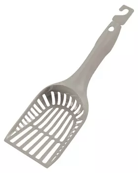 Совок Pride Moderna Handy с удобной ручкой серый 26,5x10,2x4,9