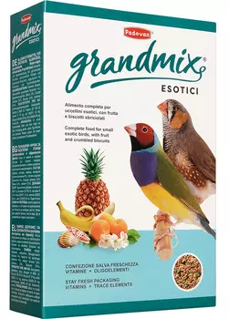 Сухой корм для экзотических птиц Padovan Grandmix Esotici комплексный 1 кг