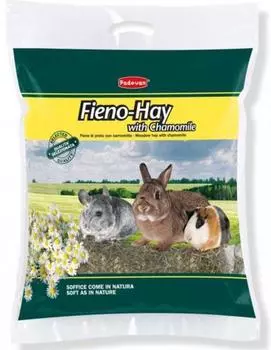 Сухой корм для грызунов Padovan Fieno-Hay луговые травы c ромашкой 0,7 кг