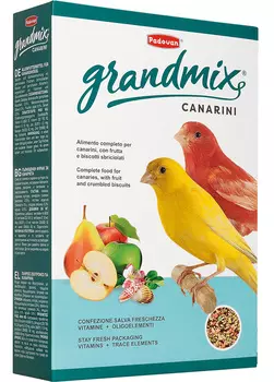 Сухой корм для канареек Padovan Grandmix Canarini комплексный 0,4 кг