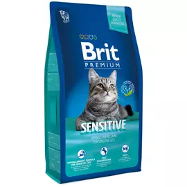 Сухой корм для кошек Brit Premium Cat Sensitive 0,3 кг