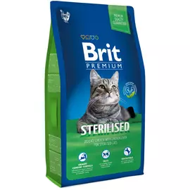 Сухой корм для кошек Brit Premium Cat Sterilised 8 кг