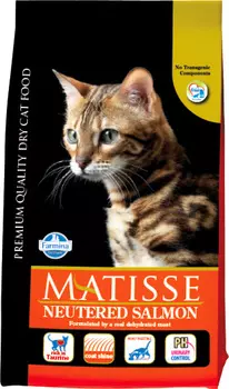 Сухой корм для кошек Farmina Matisse Neutered Salmon 1,5 кг