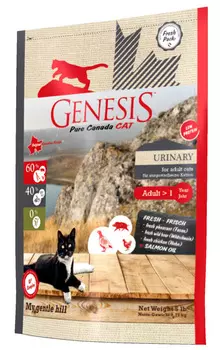 Сухой корм для кошек Genesis Pure Canada My Gentle Hill Urinary с кабаном, фазаном и курицей 2,268 кг