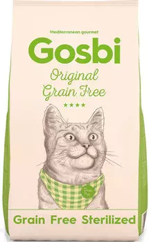 Сухой корм для кошек Gosbi Gosbi Original Grain Free Sterilized 7 кг