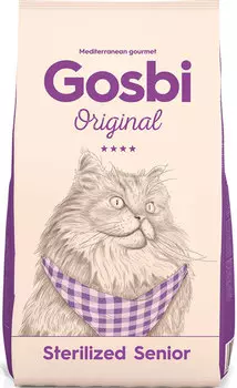 Сухой корм для кошек Gosbi Original Sterilized Senior 3 кг