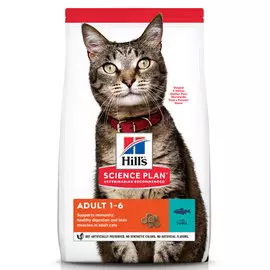 Сухой корм для кошек Hills Science Plan Feline Adult Optimal Care with Tuna 10 кг