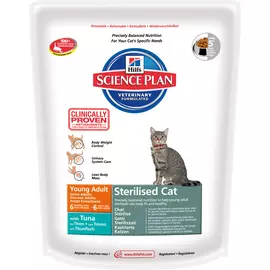 Сухой корм для кошек Hills Science Plan Sterilised Cat Young Adult Tuna 0,3 кг