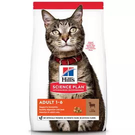 Сухой корм для кошек Hills Science Plan Optimal Care Adult with Lamb 1,5 кг