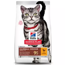 Сухой корм для кошек Hills Science Plan Hairball Control &amp;Indoor 1,5 кг