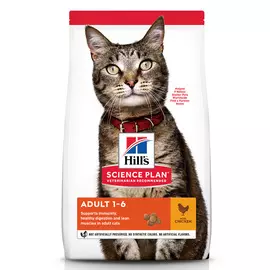 Сухой корм для кошек Hills Science Plan Optimal Care Adult Chicken 1,5 кг