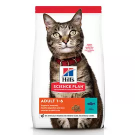 Сухой корм для кошек Hills Science Plan Feline Adult Optimal Care with Tuna 1,5 кг