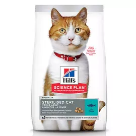 Сухой корм для кошек Hills Science Plan Sterilised Cat Young Adult Tuna 10 кг