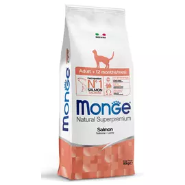 Сухой корм для кошек Monge Cat с лососем 10 кг