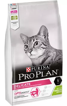 Сухой корм для кошек Purina Pro Plan Delicate Feline Lamb 10 кг