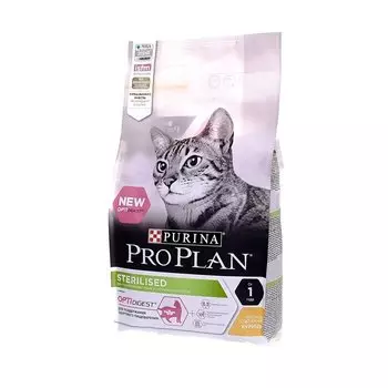 Сухой корм для кошек Purina Pro Plan Sterilised Optidigest Chicken 3 кг