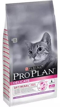 Сухой корм для кошек Purina Pro Plan Delicate Feline Turkey 0,4 кг