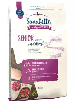 Сухой корм для кошек Sanabelle Senior 10 кг