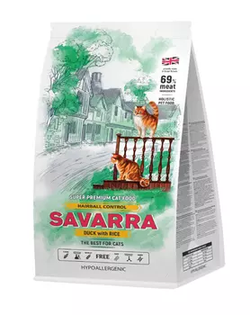 Сухой корм для кошек Savarra Hairball 0,4 кг