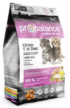 Сухой корм для котят ProBalance 1`st Diet с цыпленком 0,4 кг
