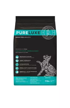 Сухой корм для котят PureLux Elite Nutrition for kitten wits chicken, chickpeas &amp; salmon с курицей, нутом и лососем 1,5 кг