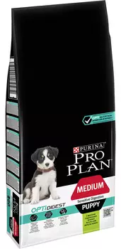 Сухой корм для щенков Purina Pro Plan Medium Puppy Sensitive Digestion 12 кг