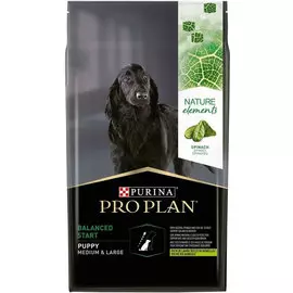Сухой корм для щенков Purina Pro Plan Nature Elements с ягненком для средних и крупных пород 2 кг