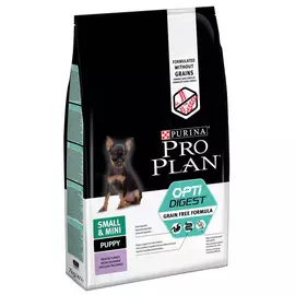 Сухой корм для щенков Purina Pro Plan Puppy Small &amp; Mini Sensitive Digestion беззерновой с индейкой 7 кг